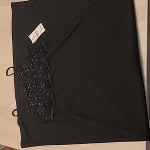 NWT VTG DEADSTOCK Beyer Too! California Long Black Maxi Dress